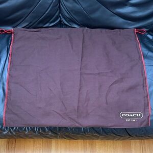Coach dust bag